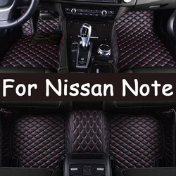 Car Mats For Nissan Note e-Power X E12 2017~2019 Waterproof Alfombrillas Coche Car Mats Floor Alfombra Para Auto Car Accessories