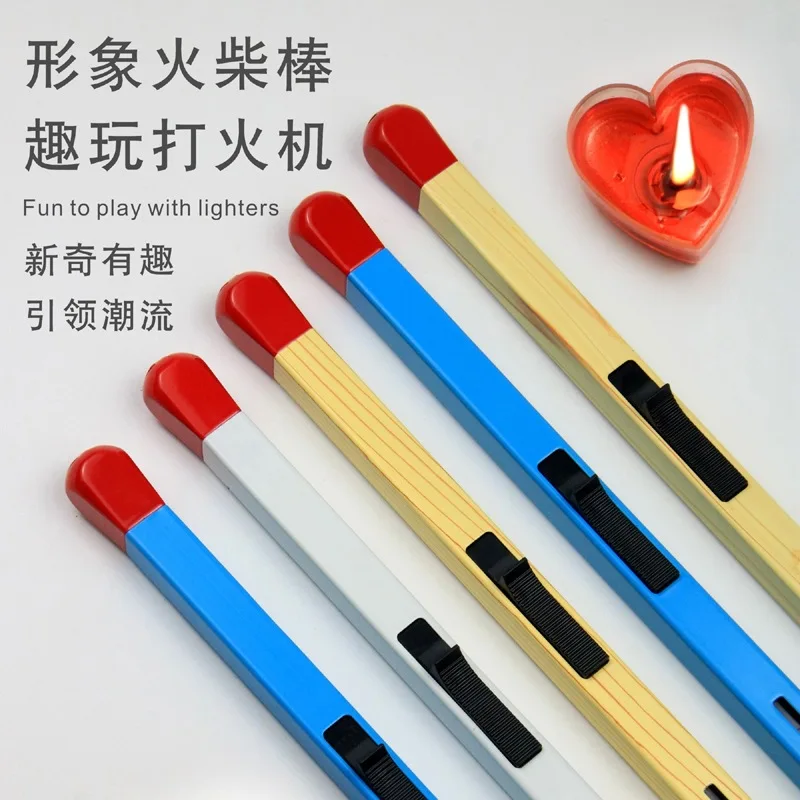 

Светящаяся спичечная зажигалка с открытым пламенем, кухонные зажигалки для сигар, аксессуары для курения, сигарета (БЕЗ ГАЗОВ)