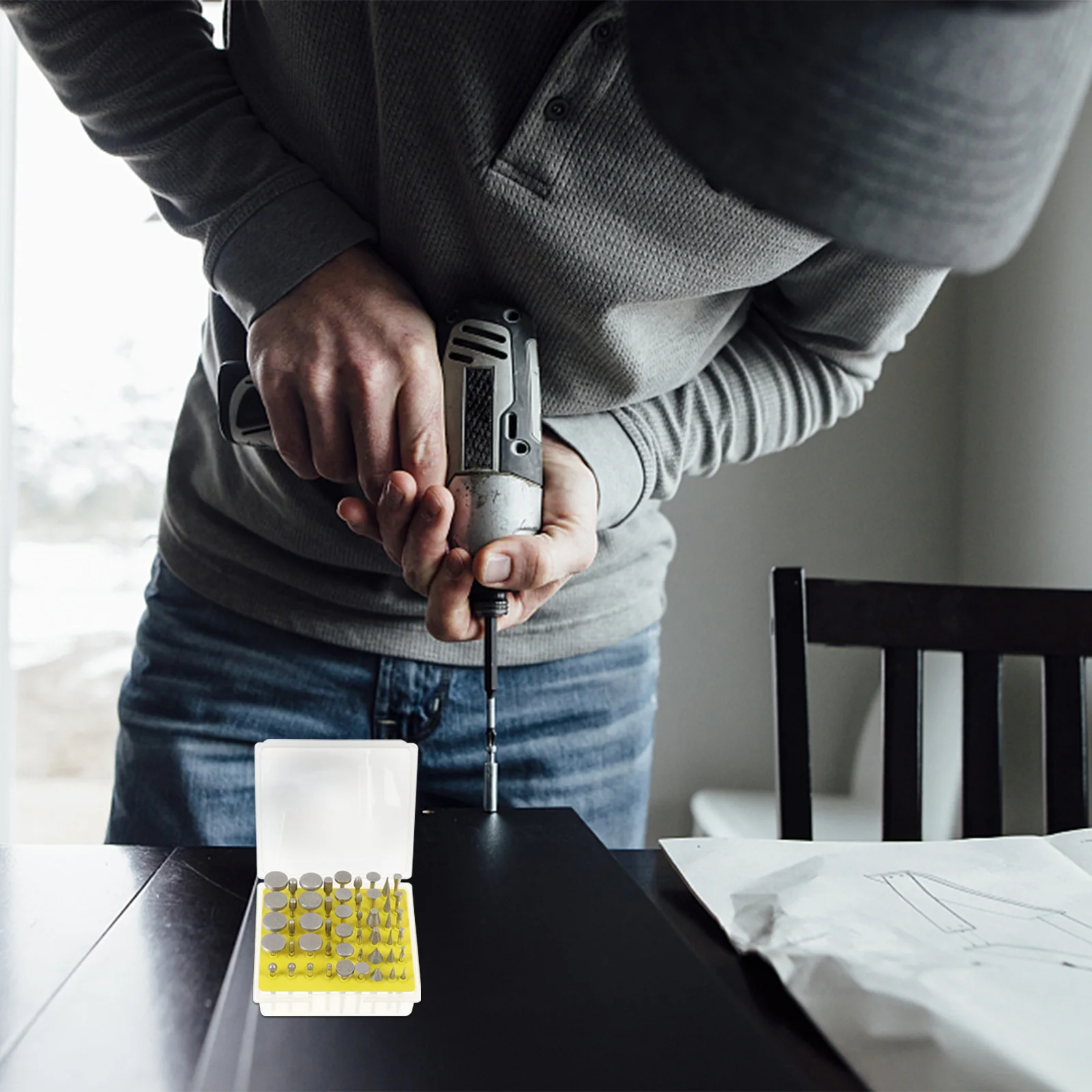 

50 шт., алмазная шлифовальная головка, нефритовая полировальная игла, корундовый камень, полировальные инструменты, электрические аксессуары для резьбы, стекло, драгоценный камень