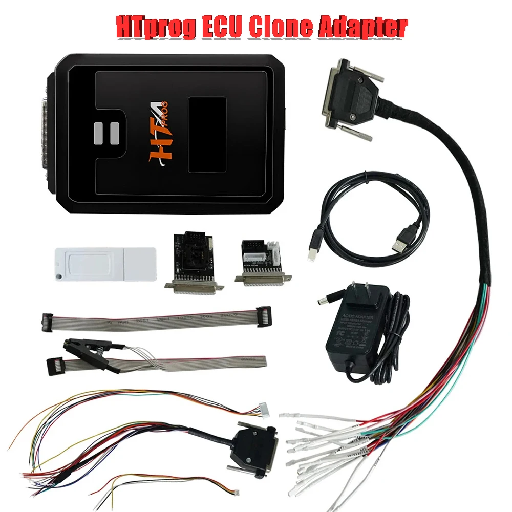 HTprog ECU Latest Clone Adapter for ECUHELP KT200 ECU Chip Tuning Tool EEPROM Programmer for Bench BOOT BDM Mode