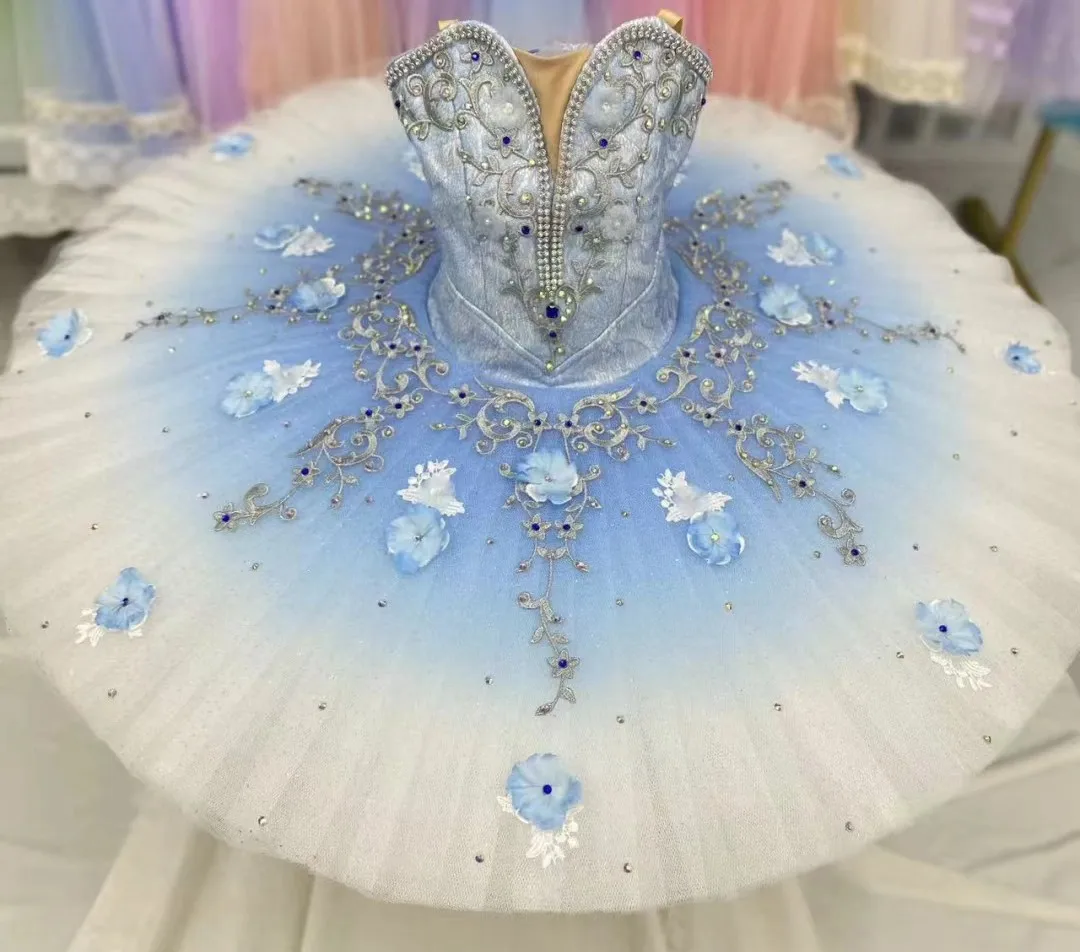 Girls professional ballet tutu multi-repertoire ballet pancake dress