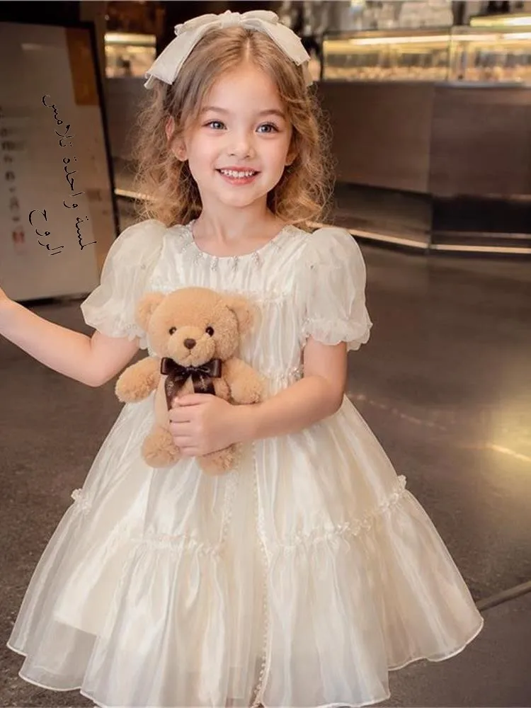 robe-de-princesse-d'ete-a-manches-bouffantes-pour-filles-jupe-en-coton-et-polyester-vetements-a-la-mode-pour-enfants-ideale-pour-les-anniversaires-et-les-contes-de-fees
