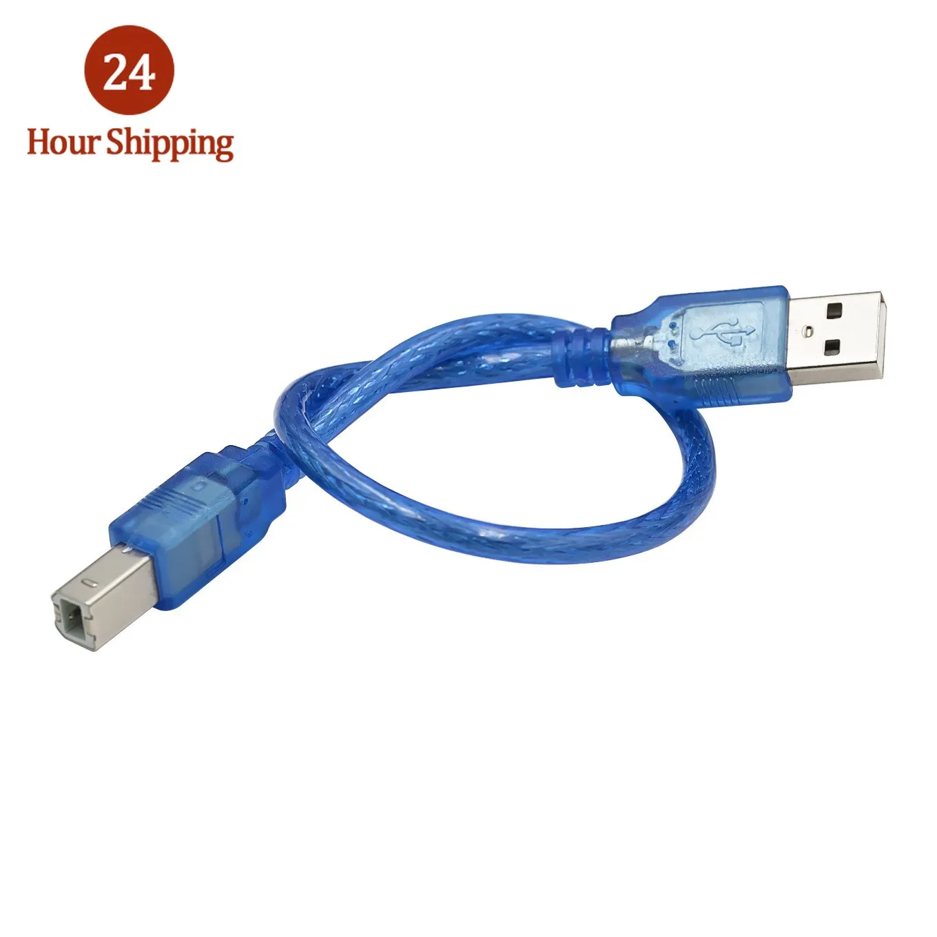 30cm USB Cable For Uno r3 For Nano/MEGA 2560/Leonardo/Pro micro/DUE Blue  Quality A type USB/Mini USB/Micro USB 0.3m for Arduino