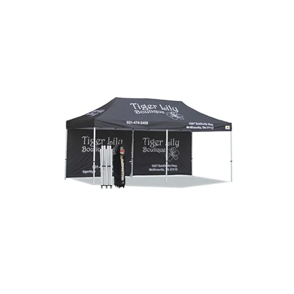 Hot selling：Wholesale 10x20 Outdoor Aluminum Trade Show Tent Exhibition Event Marquee Gazebos Canopy Pop up  Printed Tent view 5