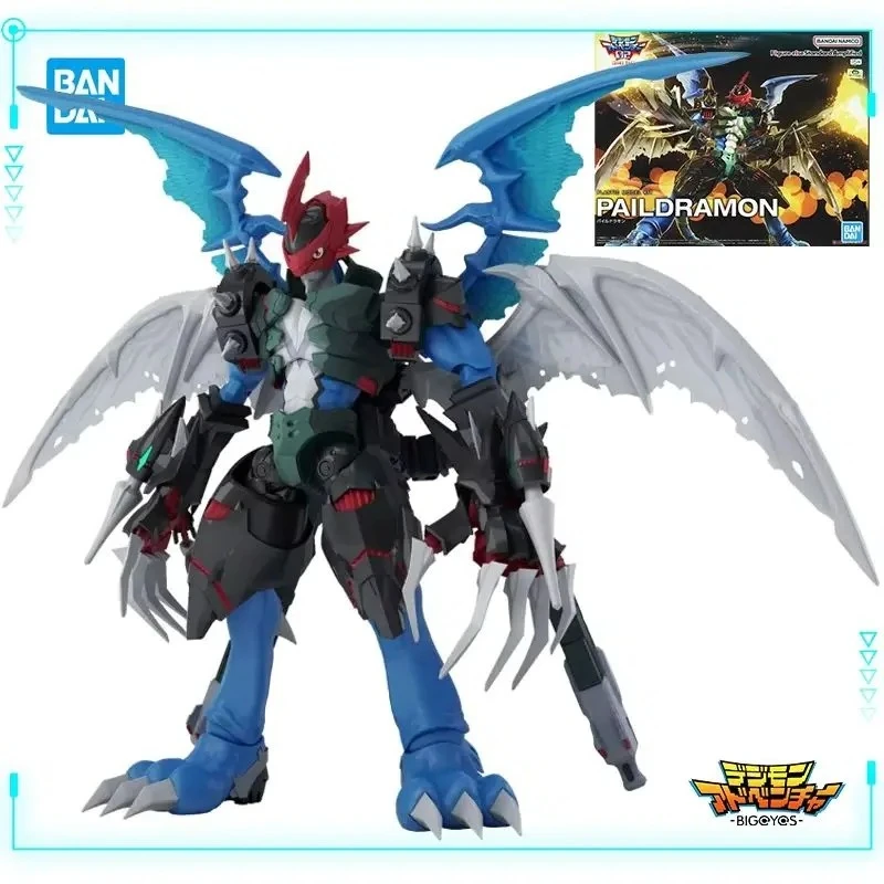 Bandai Originale Genuino Digimon Adventure Figure-rise Standard Amplificato FRSA Paildramon Modello di Montaggio Action Figures Giocattolo Regali