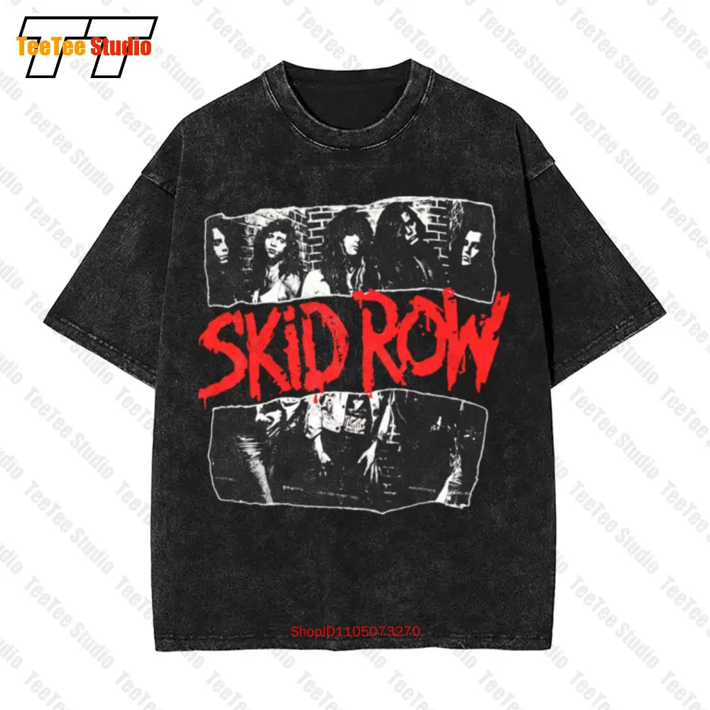 

Винтажная футболка большого размера Skid Row Concert Tour 1989 года, FOHM