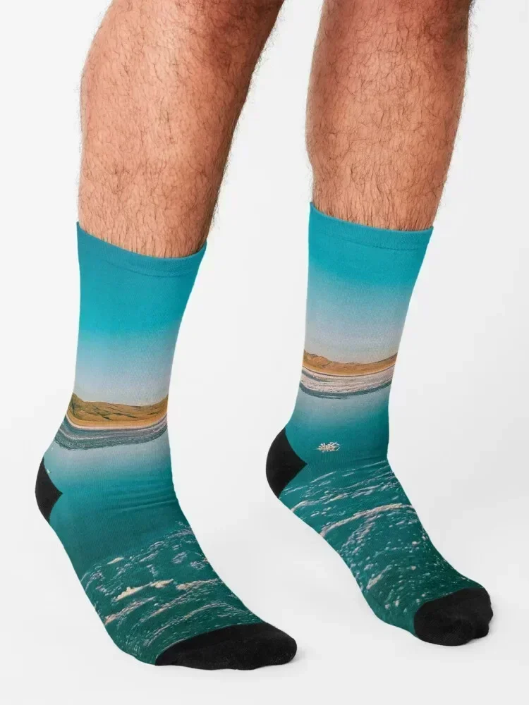 The Great Salt Lake Socks compression winter thermal Stockings cycling Socks Girl Men's