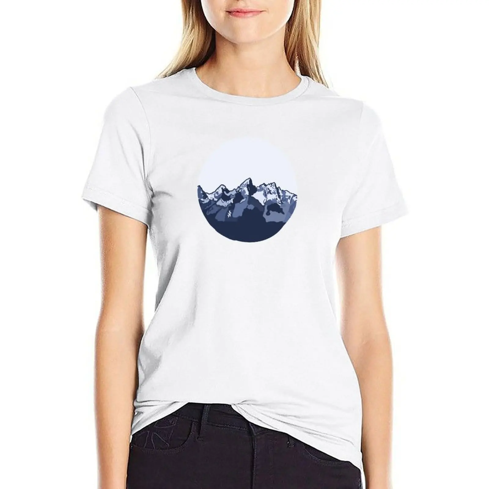 Grand Teton National Park Circle T-shirt summer clothes hippie clothes Woman fashion