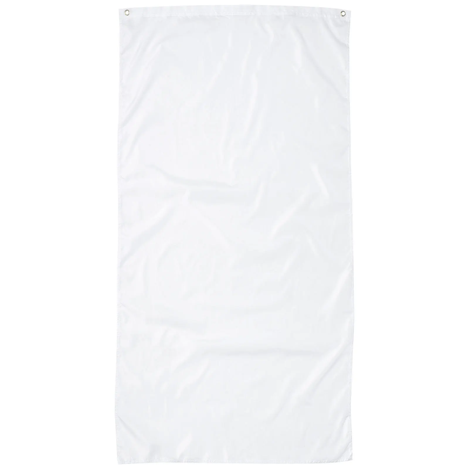 1 bandiera vuota da 90x150 cm per personalizzazione fai-da-te, materiale resistente, decorazione portatile leggera per feste, festival, sfilate