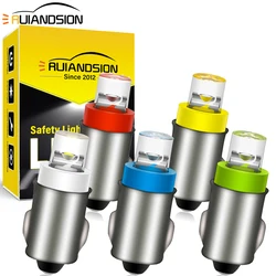 2Pc BA7S T7 LED Dashboard Indicator Light Bulb 12V No-Polar Gauge Instrument Panel Warning Light Car White Red Blue Green Yellow