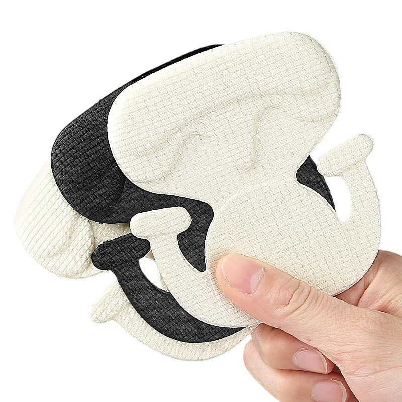 

2Pcs/4Pcs Anti-slip Elephant Sneaker Anti Abrasion Heel Cushion High Heel Half Size Cushion Heel Protector Shoe Size Adjuster