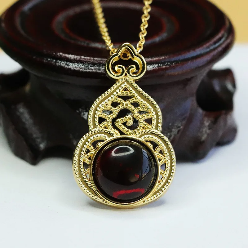 Natural Amber Penda… - image