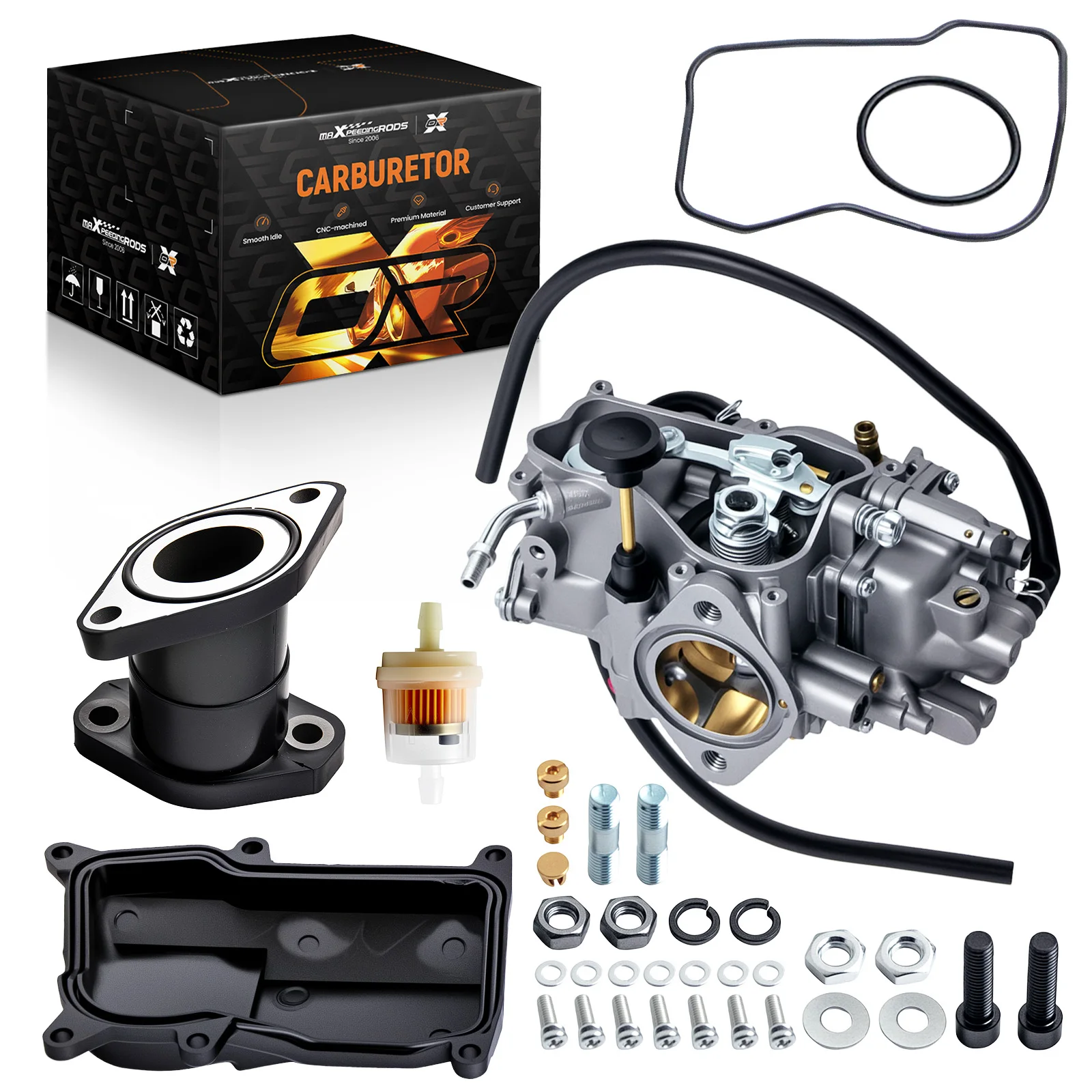 Replacement Carburetor & Intake Manifold Boot for Yamaha Big Bear 350 Moto 4