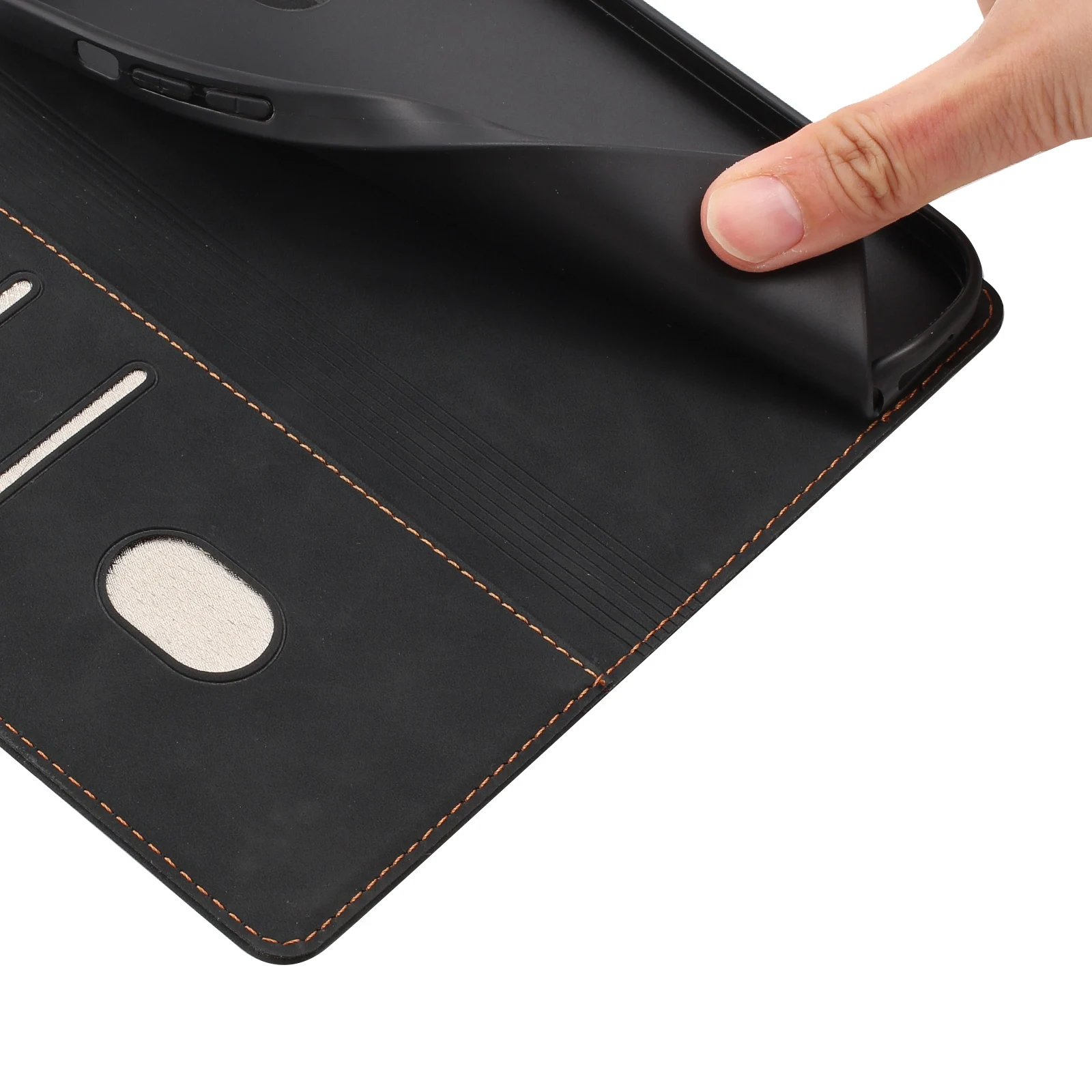 حافظة هاتف مغناطيسية لهاتف Funda OPPO A6 Pro A5 A3 A40 A60 A80 A58 A78 A79 A17 A16 A57 A96 A38 A52 A74 حافظة محفظة جلدية #4