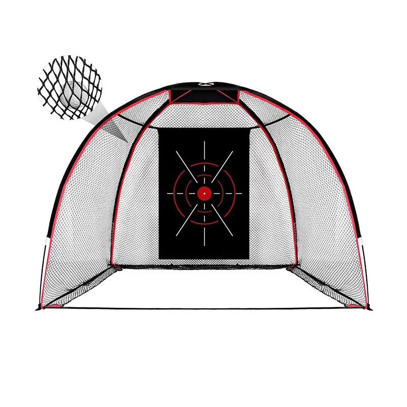 

Golf Hitting Training Aids Nets Golf Chipping Cage Net with Target and Carry Bag for Backyard Driving Chipping