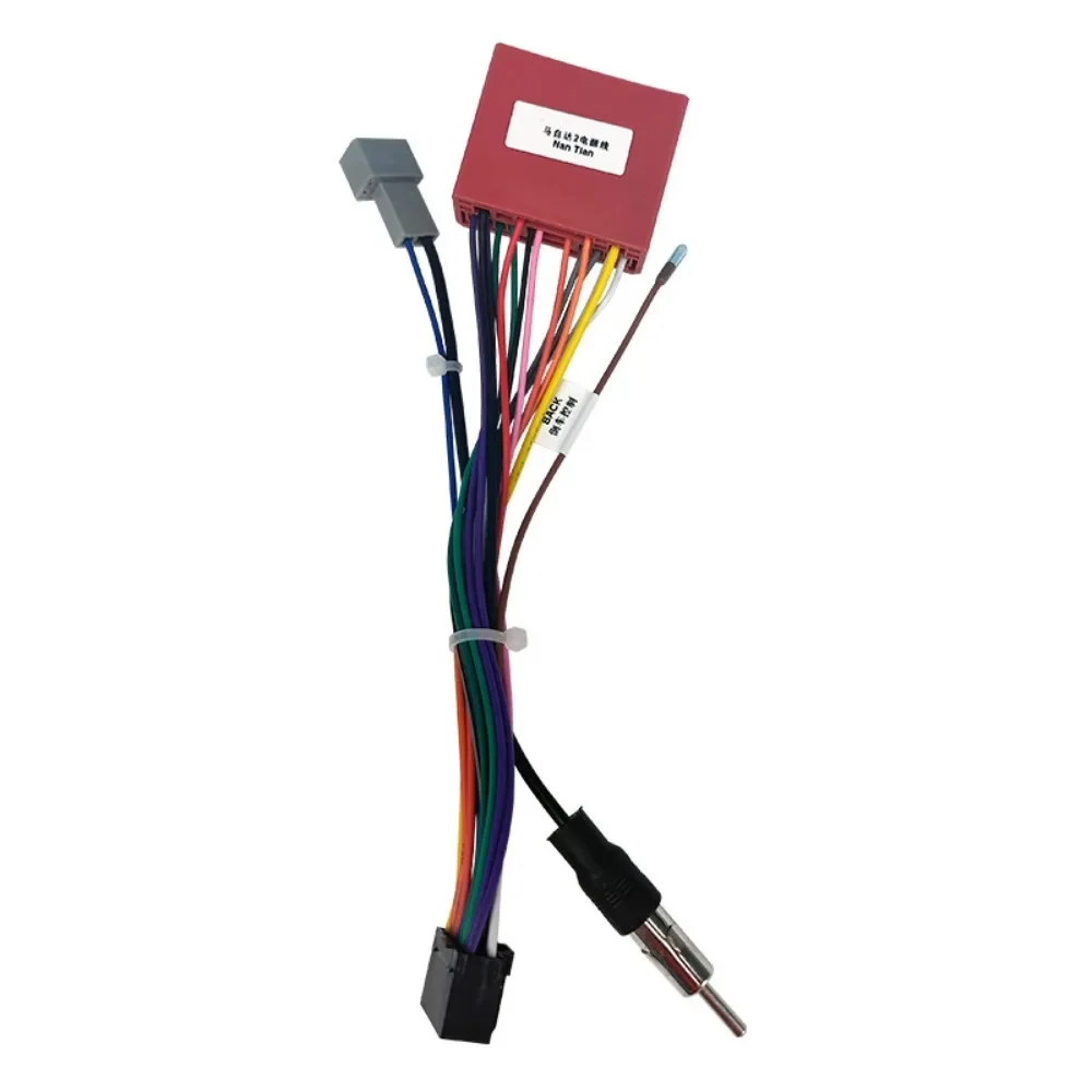 Rádio do carro Feminino ISO Radio Plug Power Adapter, cablagem, Especial para Mazda 2, Mazda 3, Mazda 6