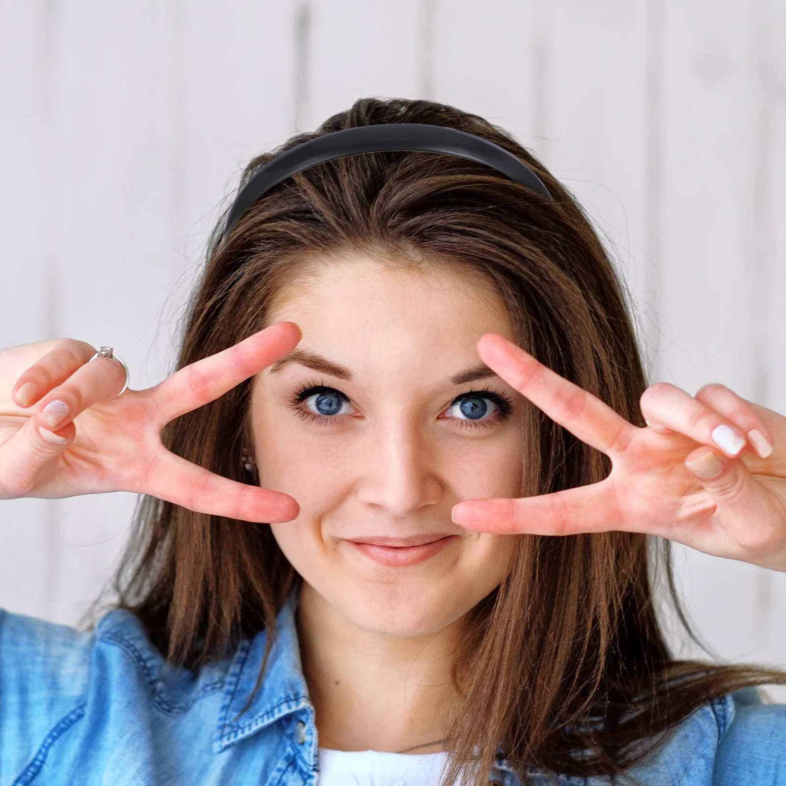 

50 шт. пластиковые повязки на голову, женские обручи для волос, простые жесткие аксессуары, детская повседневная одежда для девочек, стильный модный подарок