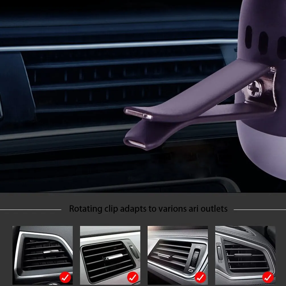 Send 3 Paste Car Aromatherapy Car Inside The Air Vent Robot Decorative Ornaments Solid Fragrance Paste