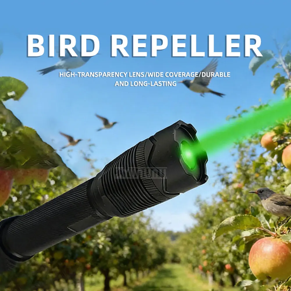 High-Power Portable Handheld Bird Repeller—The Ultimate Bird-Chasing Tool for Outdoor Electric Fences, Adventure, Camping