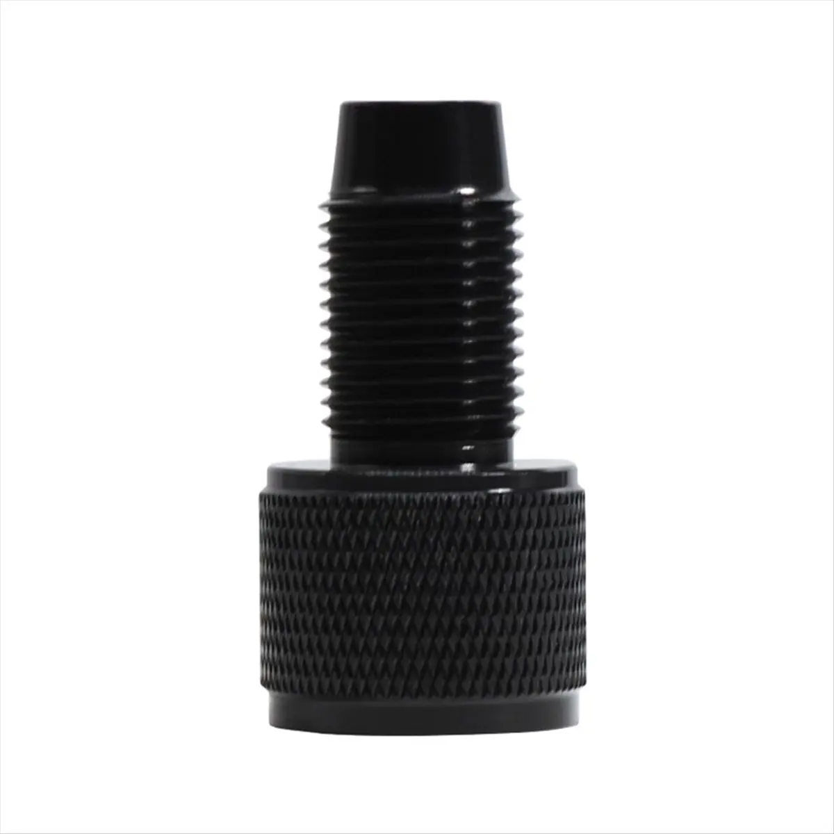 (A15I) Adaptador convertidor de CO2 de 12 g, roscas M16x1.5, adaptador ahorrador de CO2 para 88G 90G, adaptador ahorrador de CO2 negro