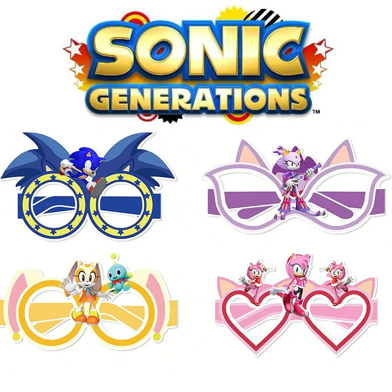 6 Styles Sonic The Hedgehog Mask Game Anime Figure Image Children Christmas Festival Party Cosplay Dress Up Prop Wholesale