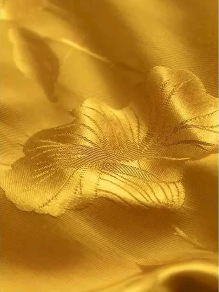 تنورة نسائية صفراء على شكل حرف a Y2k تنانير طويلة مع شق جمالي هاراجوكو تنورة على الطراز الكوري الصيني 2000s ملابس صيفية عتيقة #5