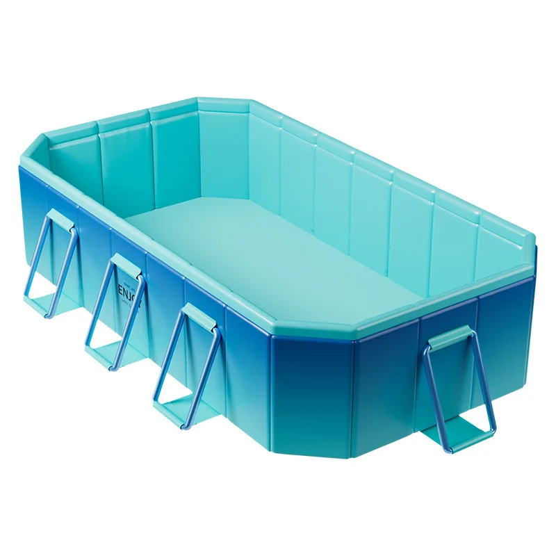 Piscina inflável livre para crianças, piscina familiar grande ao ar livre, sem necessidade de instalação, pronta para usar