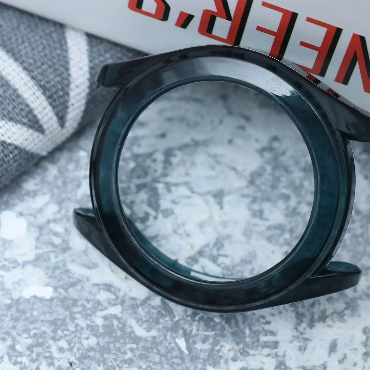 透明実用時計ケース時計カバー Huawei 社 42 ミリメートルエレガントな時計保護ブルー