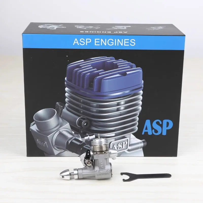 ASP AP06A 6-level 0.99CC 2-السكتة الدماغية 10 مللي متر اسطوانة واحدة ثابتة الجناح طقم طائرة نموذجية محرك الميثانول للمروحة 6X3