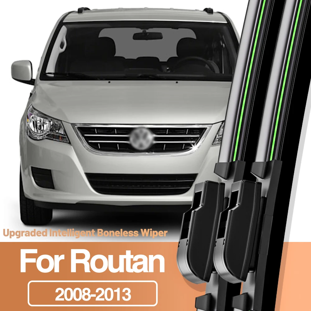 2pcs For Volkswagen VW Routan 2008-2013 Front Windshield Wiper Blades Windscreen Window Accessories 2009 2010 2011 2012