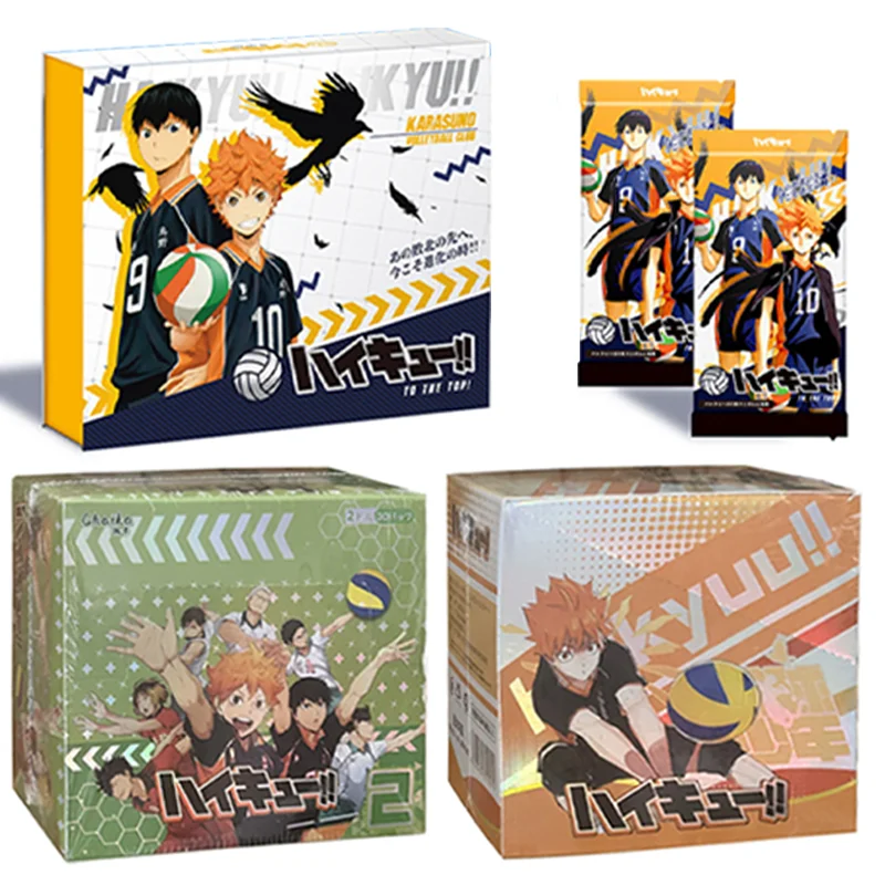 

Anime Haikyuu!! Collection Card Oikawa Tooru Iwaizumi Hajime Koutarou TCG CCG Booster Box Table Playing Game Card Kid Toy Gifts