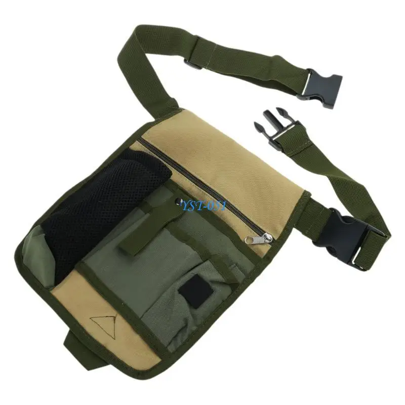 

E15A Electrician Waist Bag Oxford Cloth Tool Bag Maintenance Electricians Belt Bag