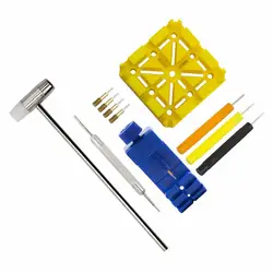 1 Set Watch Repair Tools Professional High Strength Portable Watch Link Band Chain Pin Remover Adjuster Tools for Watchmakers