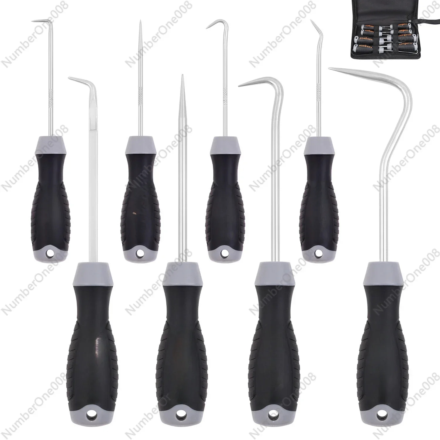 97862 Mini Tool Hook Set 8PC 24 Sets/piece 760g.26 * 17 * 4
