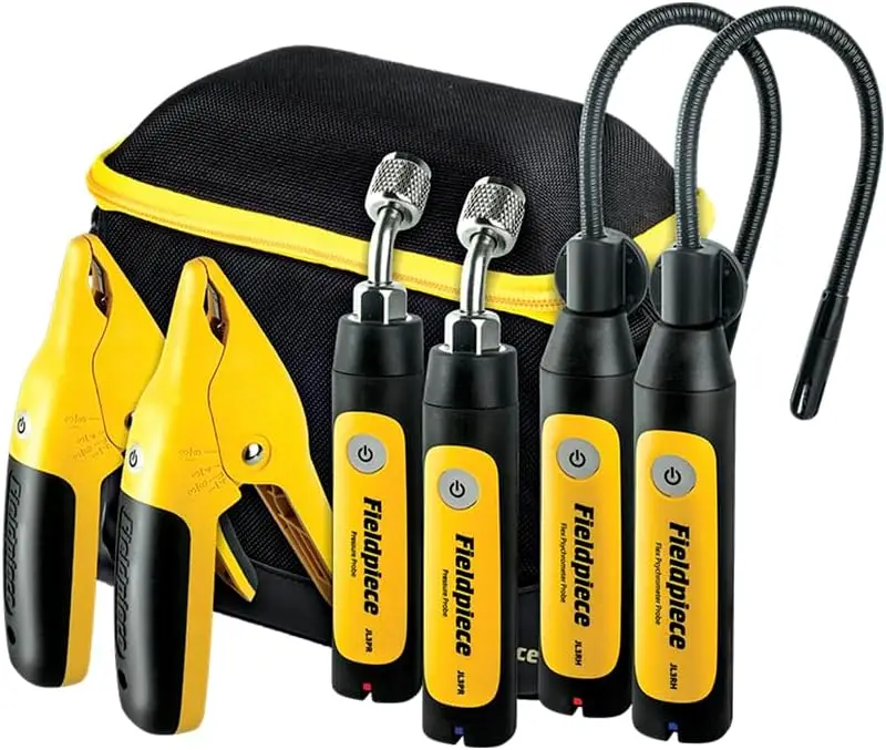 JL3KH6 HVACR Charge and Air Kit, Yellow