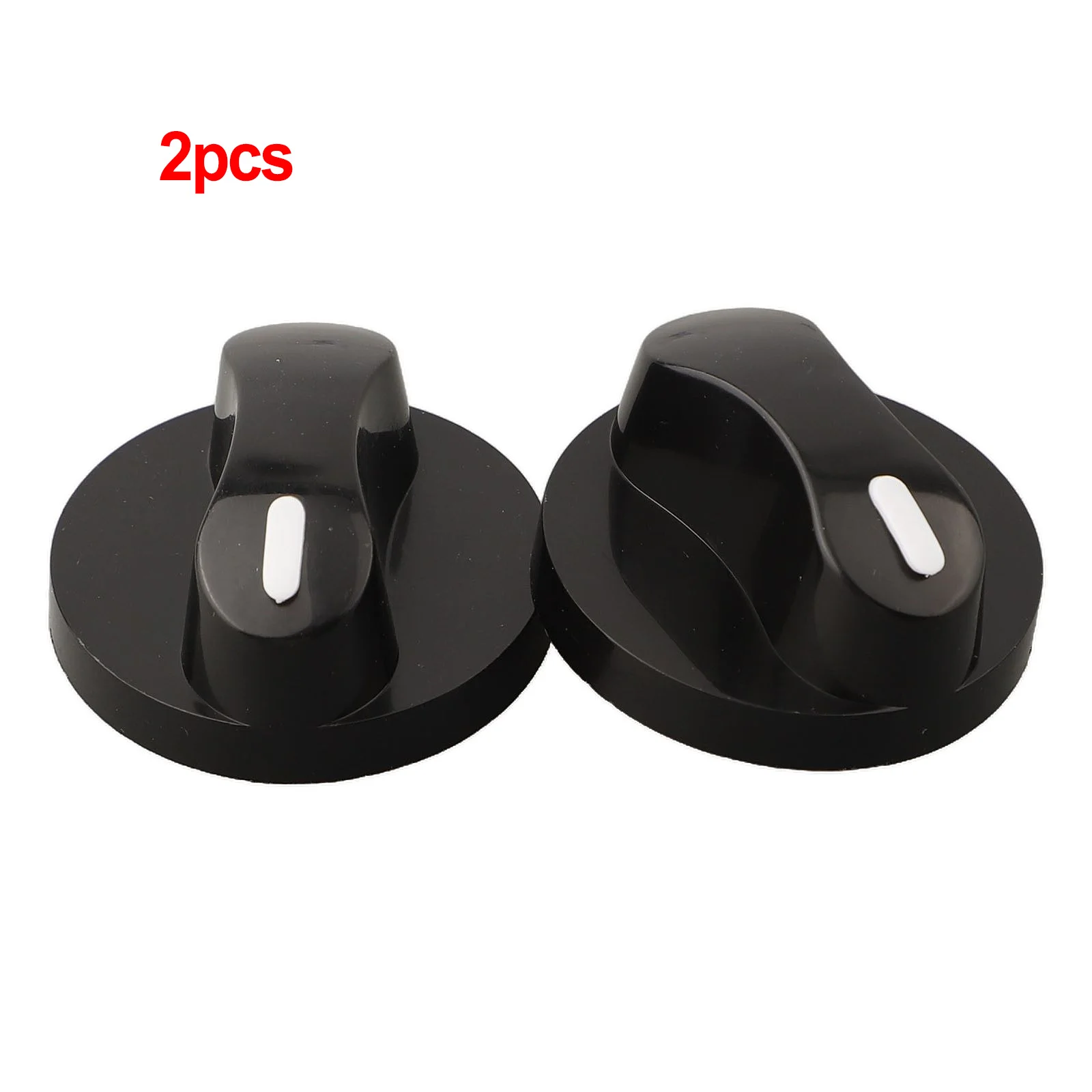 2 Pack High Quality Alloy Gas Stove Rotary Switch Knob Set Kitchen Burner Oven Parts Handle Replacement Button Cooker Stove 8mm