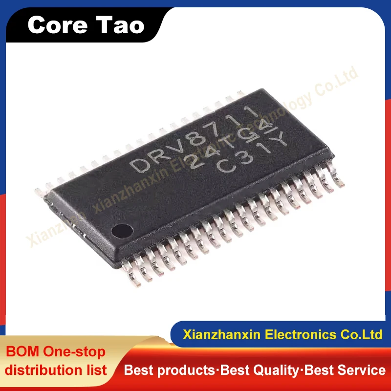 1PCS/LOT  DRV8711DCPR DRV8711 HTSSOP-38 Bipolar stepper motor gate driver chip in stock