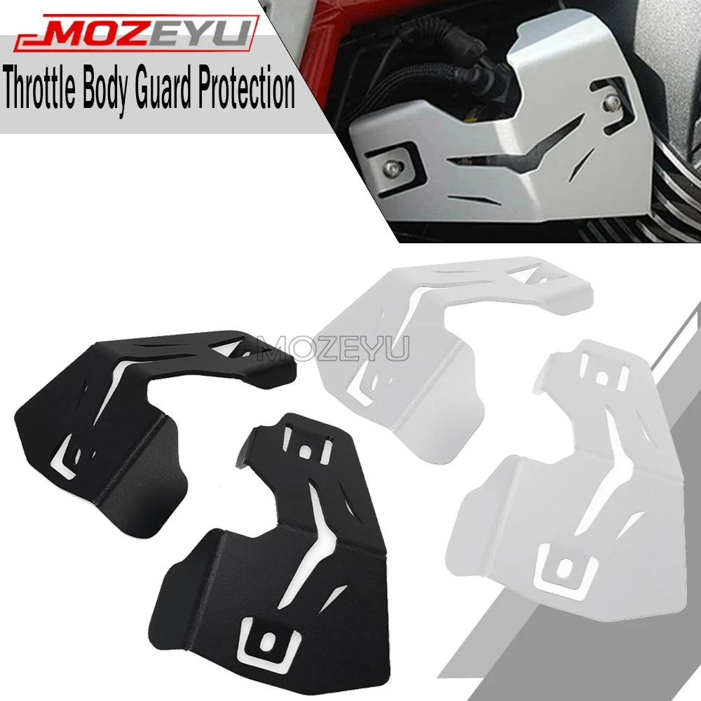

MOZEYU 2026 Accessories Throttle Body Guards CNC Aluminum Throttle Valves Protector Cover For MOTO GUZZI V85TT V 85 TT V85 TT