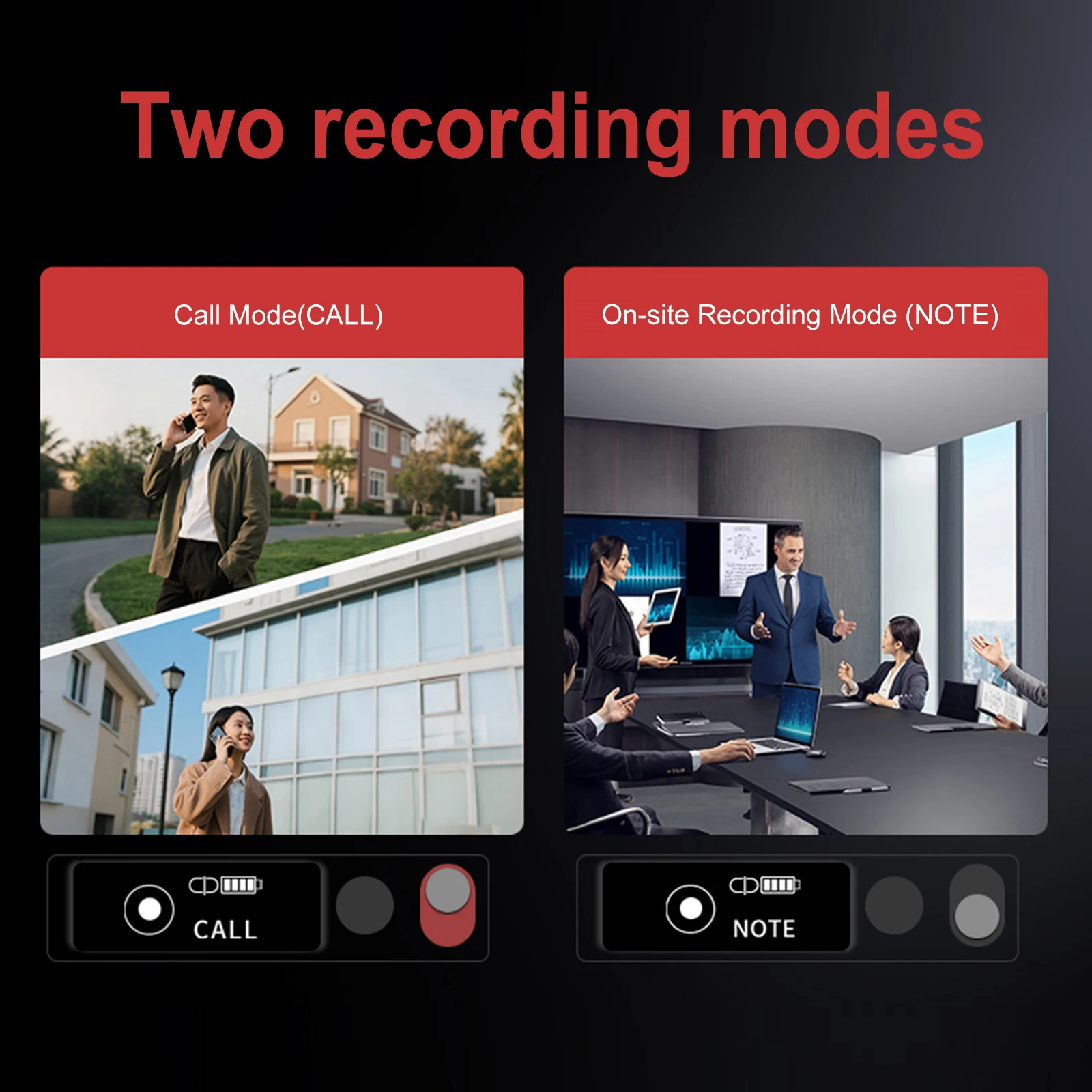 

64G AI Voice Recorder Portable AI Notetaking Device with Case Language Translation Device Support 134 Languages Audio Dictaphone