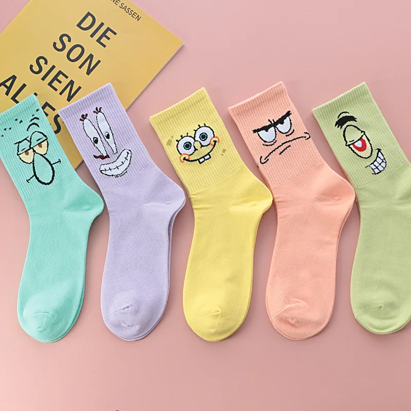 Funny Cute Plush Socks Close Brothers Cartoon Sports Cotton Couple Sponge Socks Cosplay Skateboard Sockings Happy Gift