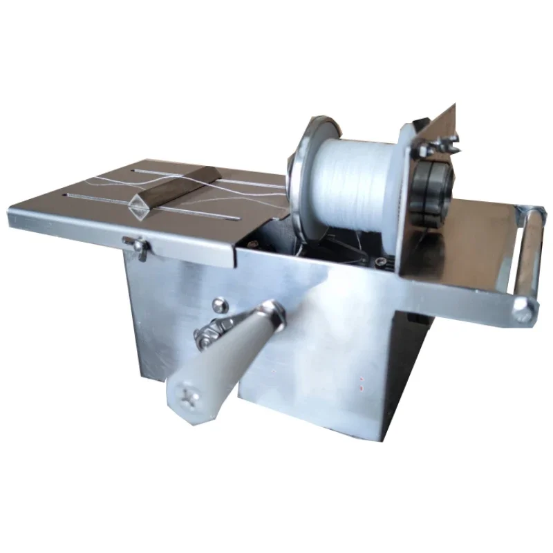 Household 220v Automatic Sausage Tying Machine Stainless Steel Sausage Quantitative Sectioning Machine 32MM/42MM Caliber Sausage