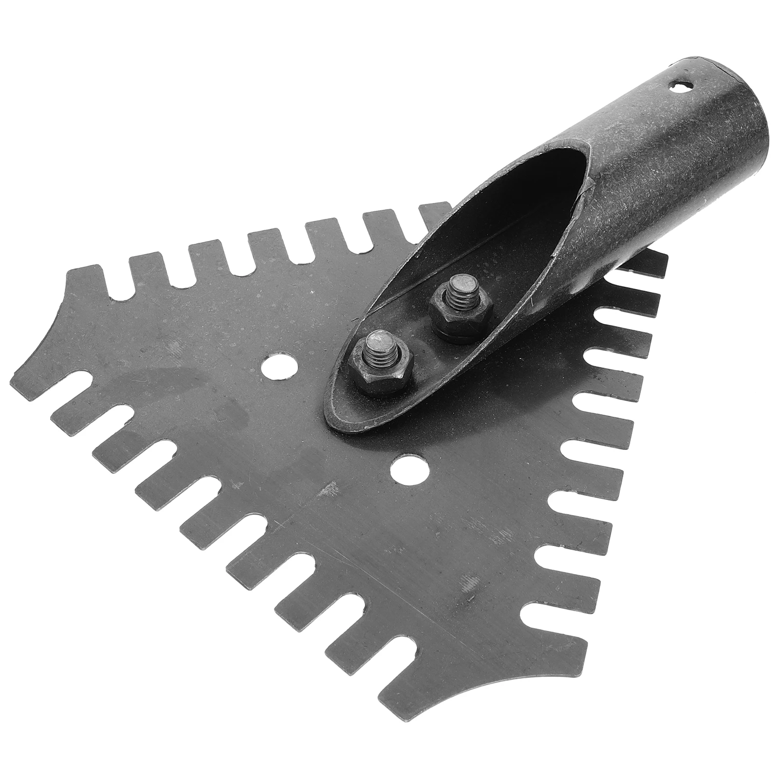 

Ice Breaking Shovel Small Metal Snow Removal Tool Saw Tooth Design Durable Professional Grade Household Car Driveway Outdoor