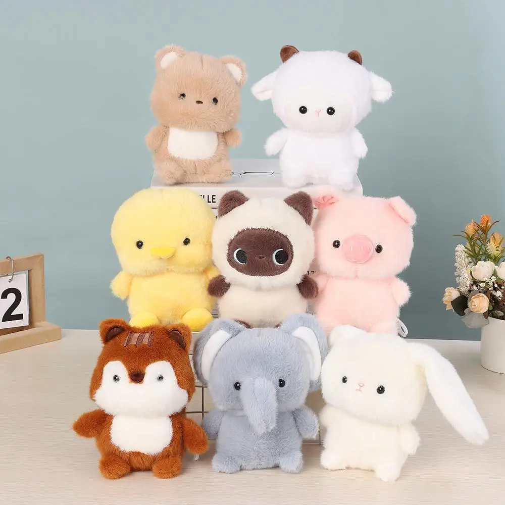 

Fashion 16cm Plush Companion Doll Kawaii Cartoon Elephant Bear Animal Plush Toy Super Soft Stuffed Animal Pillow Kids Gift