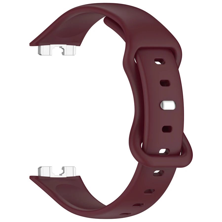 Zachte Siliconen Band Voor Huawei Band 8 9 10 Accessoires Smart Horloge Vervanging Armband Voor Huawei Band 8 9 10 horlogeband Riem