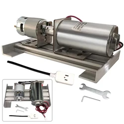 220V DC Permanent Magnet Brushless Generator DIY High Voltage Generator Double Bearing Mute 775 Motor Miniaturere Chargeable