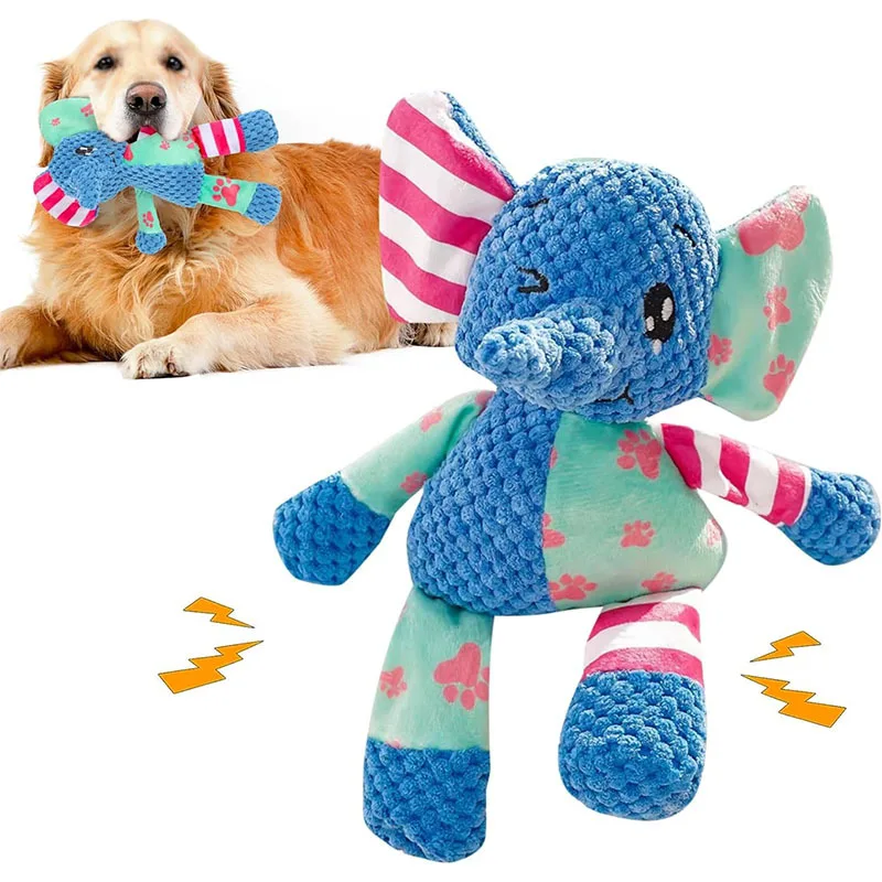 Haustier Plüsch Spielzeug Katze Hund Puzzle Spielzeug Nette Tiere Biss Beständig Interaktive Quietschende Haustier Hund Zähne Reinigung Kauen Spielzeug Heimtierbedarf