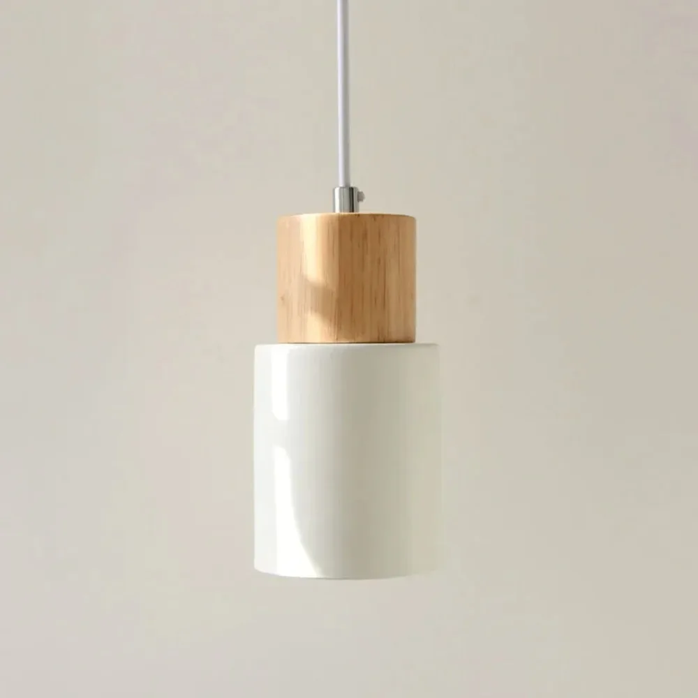 1/5/10Pcs Minimalist Pendant Chandelier Bedroom Bedside Lamp Modern Nordic Restaurant Single Head Small  Bar Counter view 3