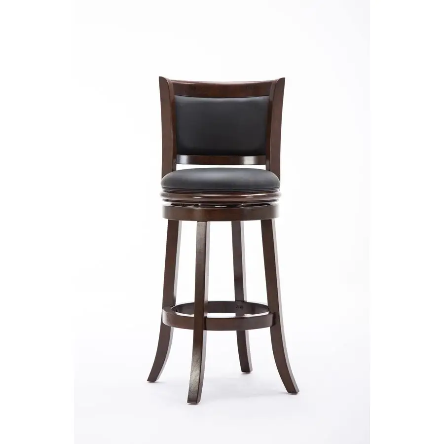 Kursi Putar Tinggi Augusta Bar, 29 Inci, Cappuccino