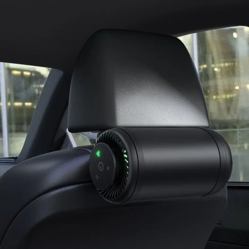 

Intelligent odor removal and sterilization of car negative ion air purifier in the car