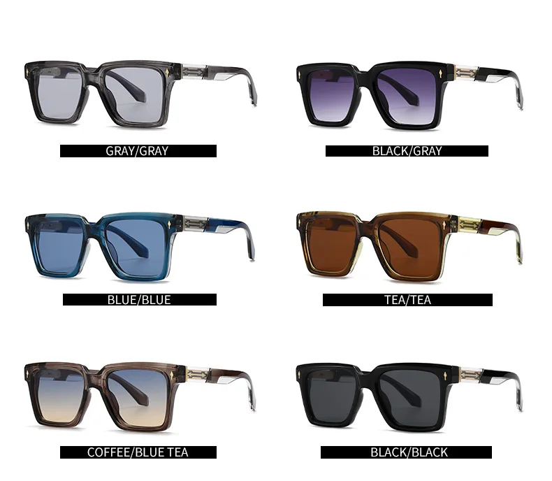 Outdoor Sonnenbrillen Mode Sonnenbrillen Urlaub Gläser Designer Lentes Dropshipping Oculos Marke Vintage Sonnenbrille Gafas De Sol – Detail 6